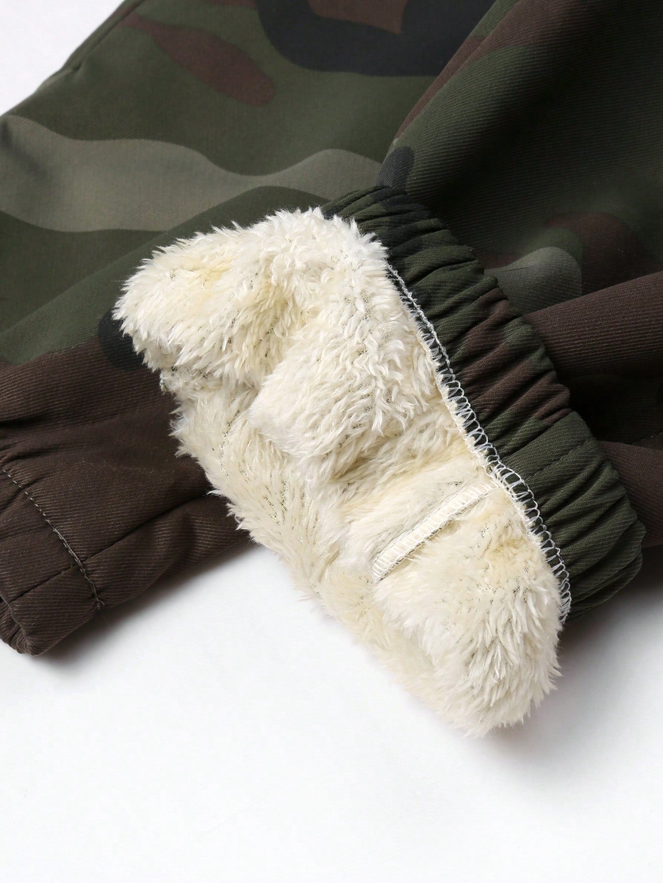 Men's Drawstring Thermal Lined Cargo Pants - Multi-Pocket Design, Warm Outdoor/Hiking Trousers For Winter, Casual Daily Outfit Christmas Gifts Thanksgiving Christmas Clothes