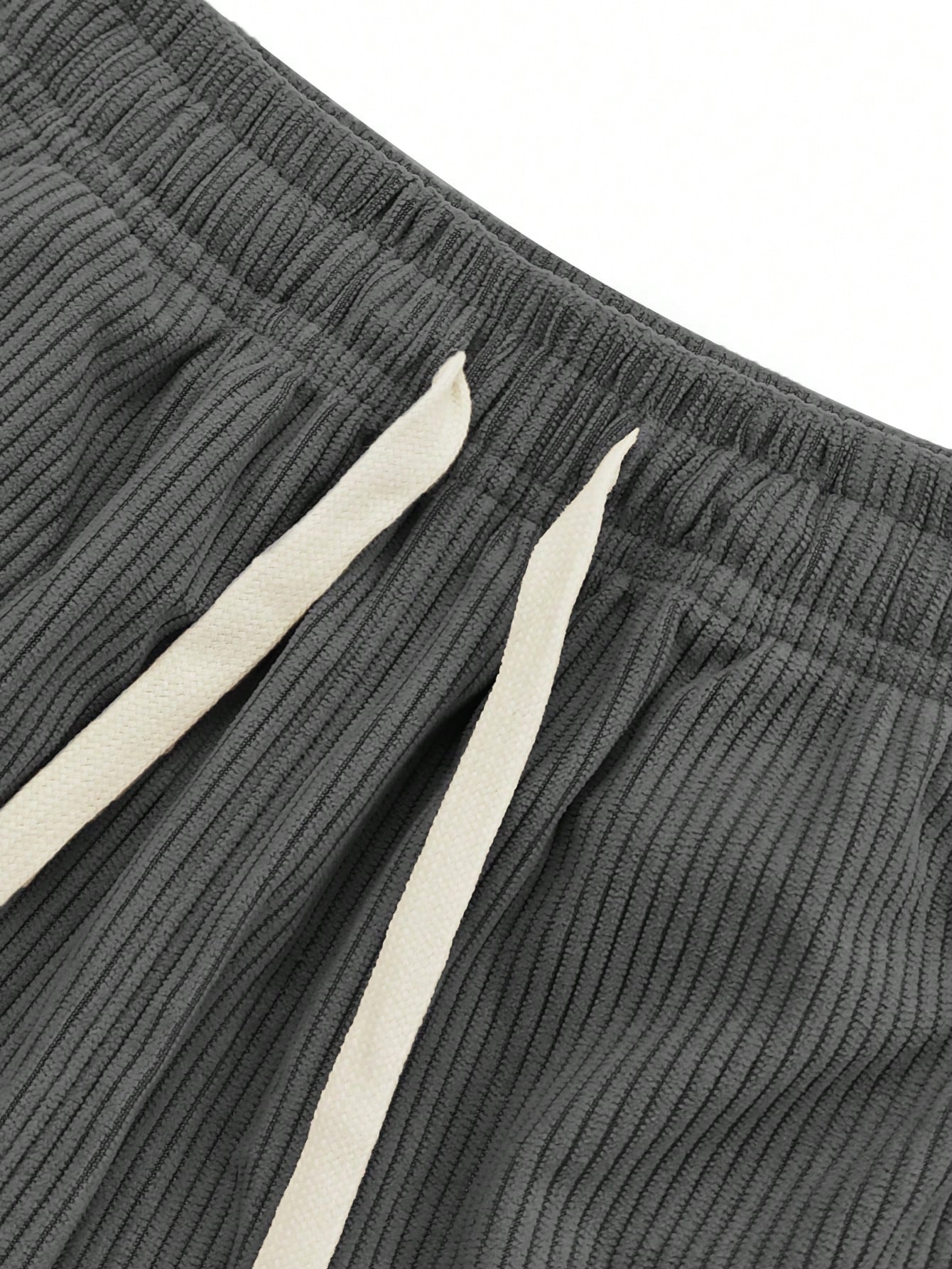 Women's Capris Summer Lightweight Breathable Corduroy Drawstring Waist Pockets Cropped Shorts For Dating, Work, Vacation And Casual Wear