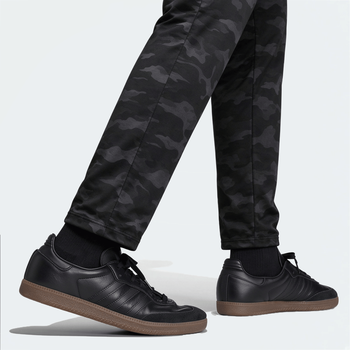 Men's Fashionable Elastic Camouflage Pants, Lightweight Breathable With Zipper Pockets, Suitable For Fitness, Jogging, Outdoor Activities In Spring And Autumn Sports