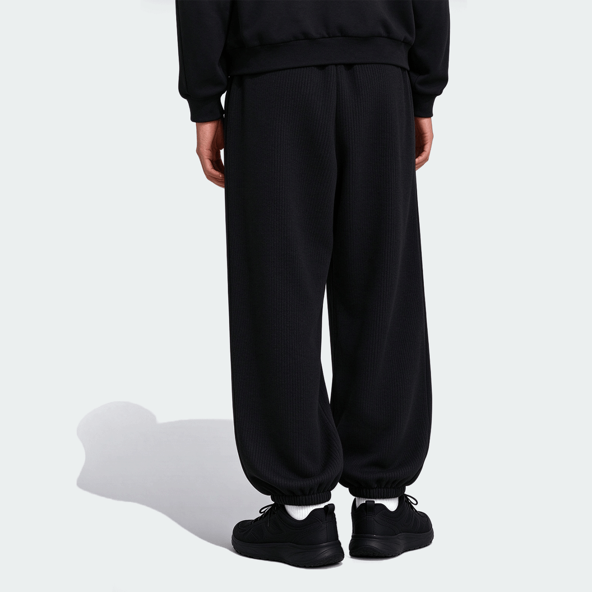 Men's Thermal Lined Drawstring Waist Sweatpants, Warm Casual Joggers Hiking Outfit Daily Outfit For Winter Christmas Gifts Thanksgiving Christmas Clothes Fleece Pants