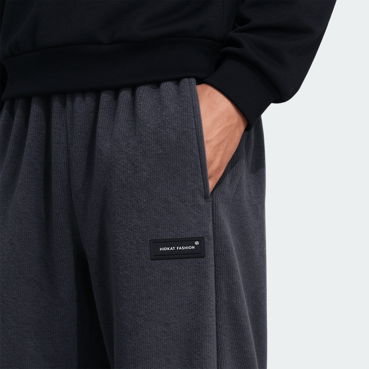 Men's Thermal Lined Drawstring Waist Sweatpants, Warm Casual Joggers Hiking Outfit Daily Outfit For Winter Christmas Gifts Thanksgiving Christmas Clothes Fleece Pants