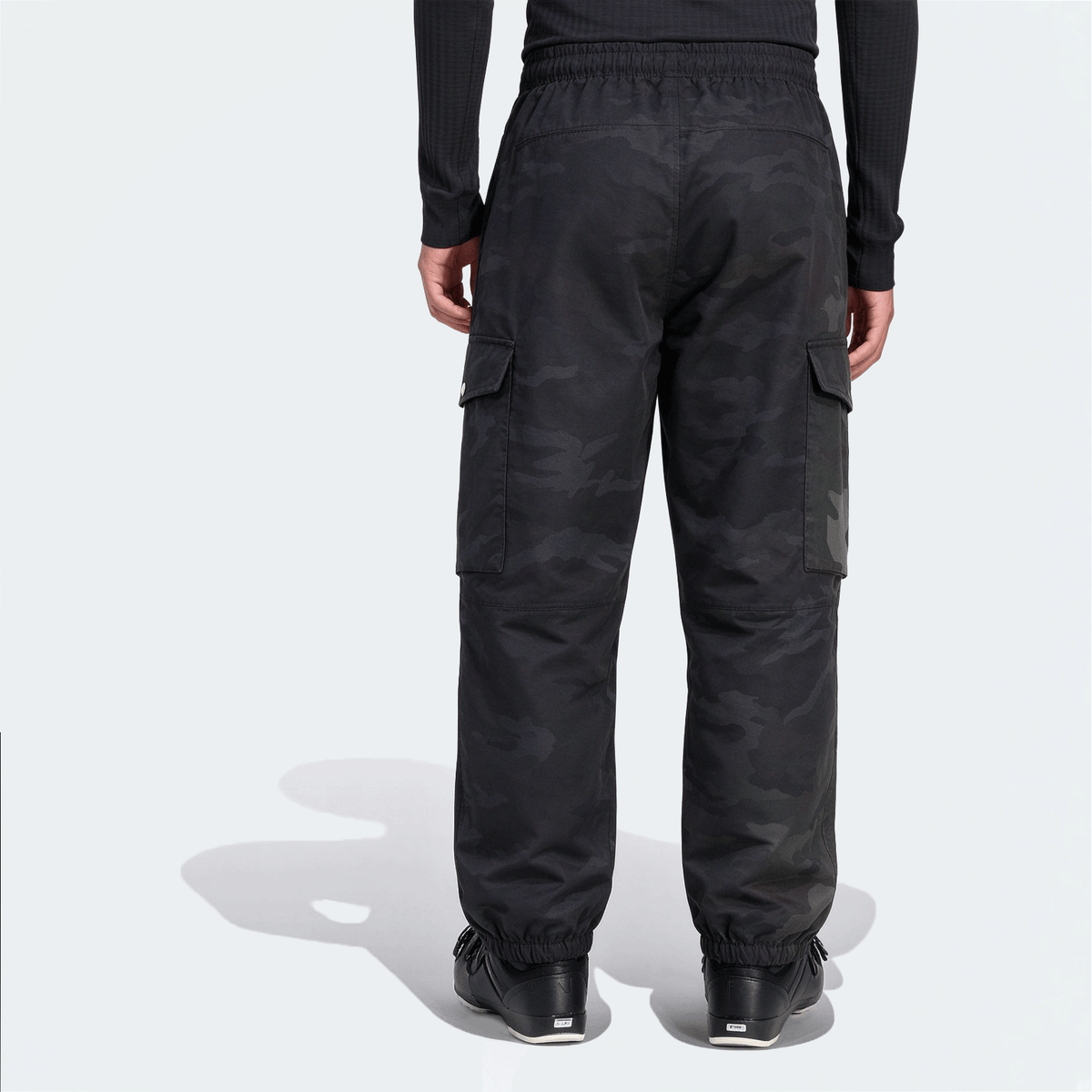Men's Drawstring Thermal Lined Cargo Pants - Multi-Pocket Design, Warm Outdoor/Hiking Trousers For Winter, Casual Daily Outfit Christmas Gifts Thanksgiving Christmas Clothes
