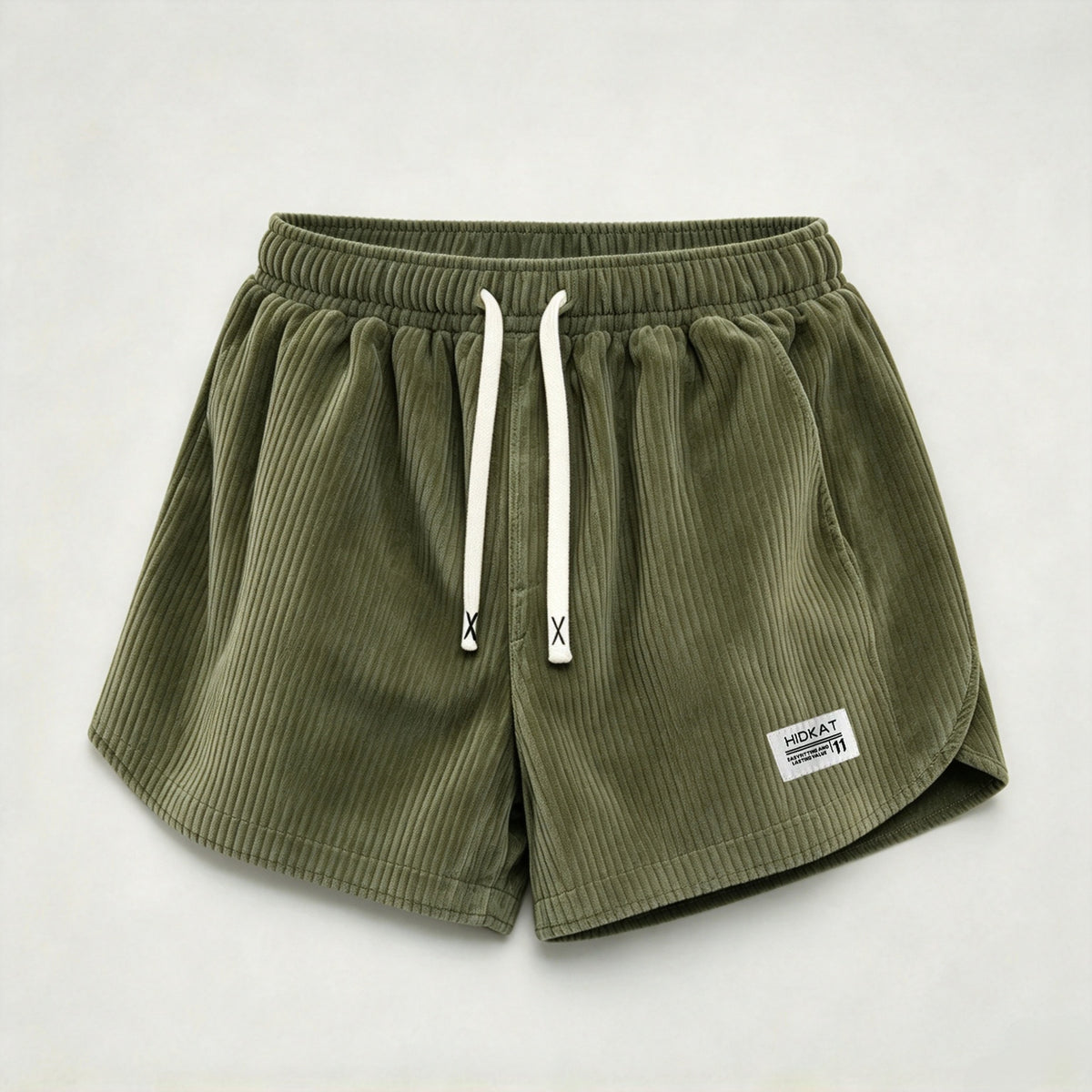 Women's New Casual Loose Corduroy Shorts, Drawstring Waist, Lightweight Fashion Shorts For Summer Daily Wear