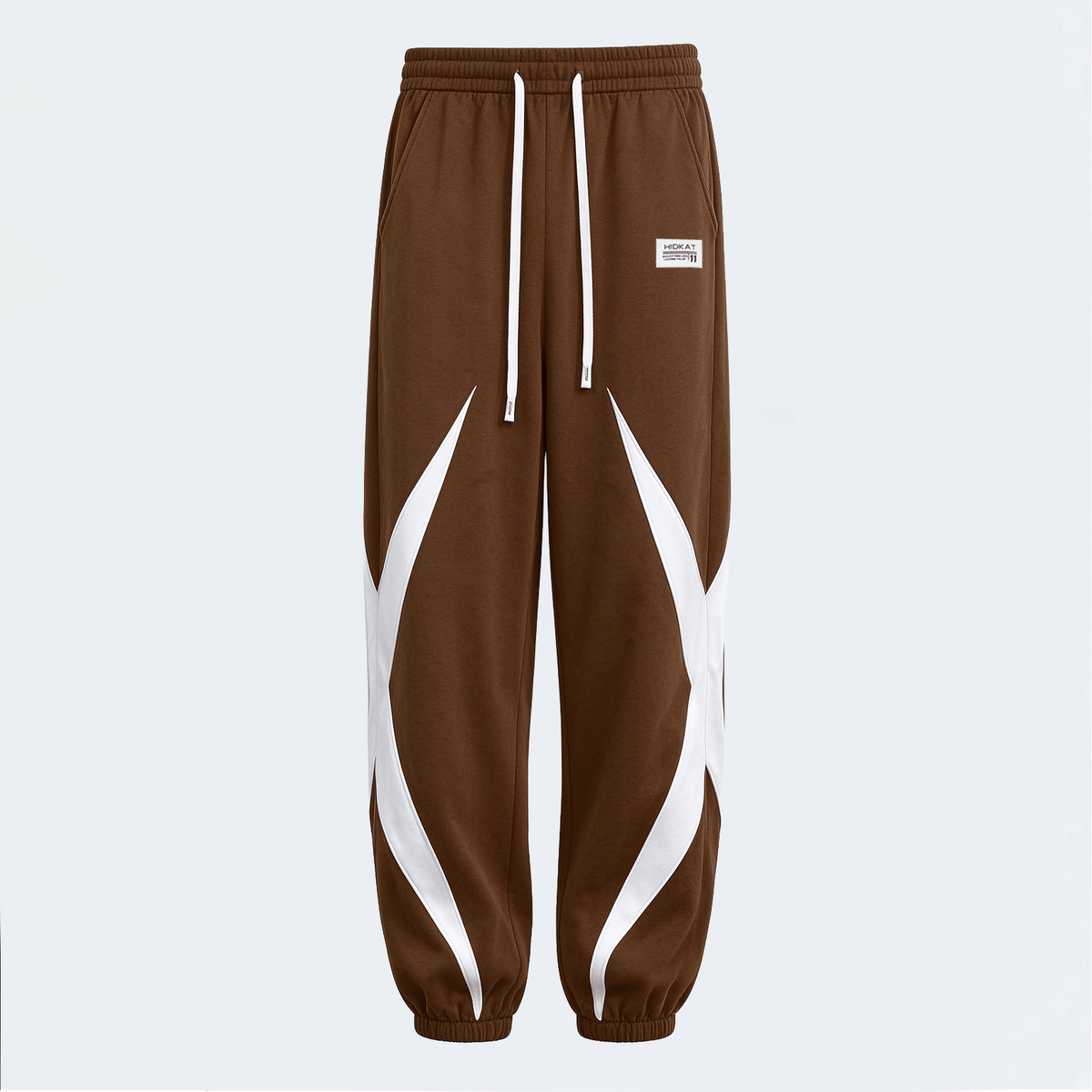 Men's Colorblock Drawstring Waist Casual Sweatpants, Sporty Leisure Jogger Pants, Suitable For Spring Autumn