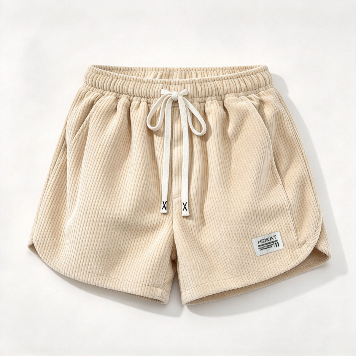 Women's New Casual Loose Corduroy Shorts, Drawstring Waist, Lightweight Fashion Shorts For Summer Daily Wear