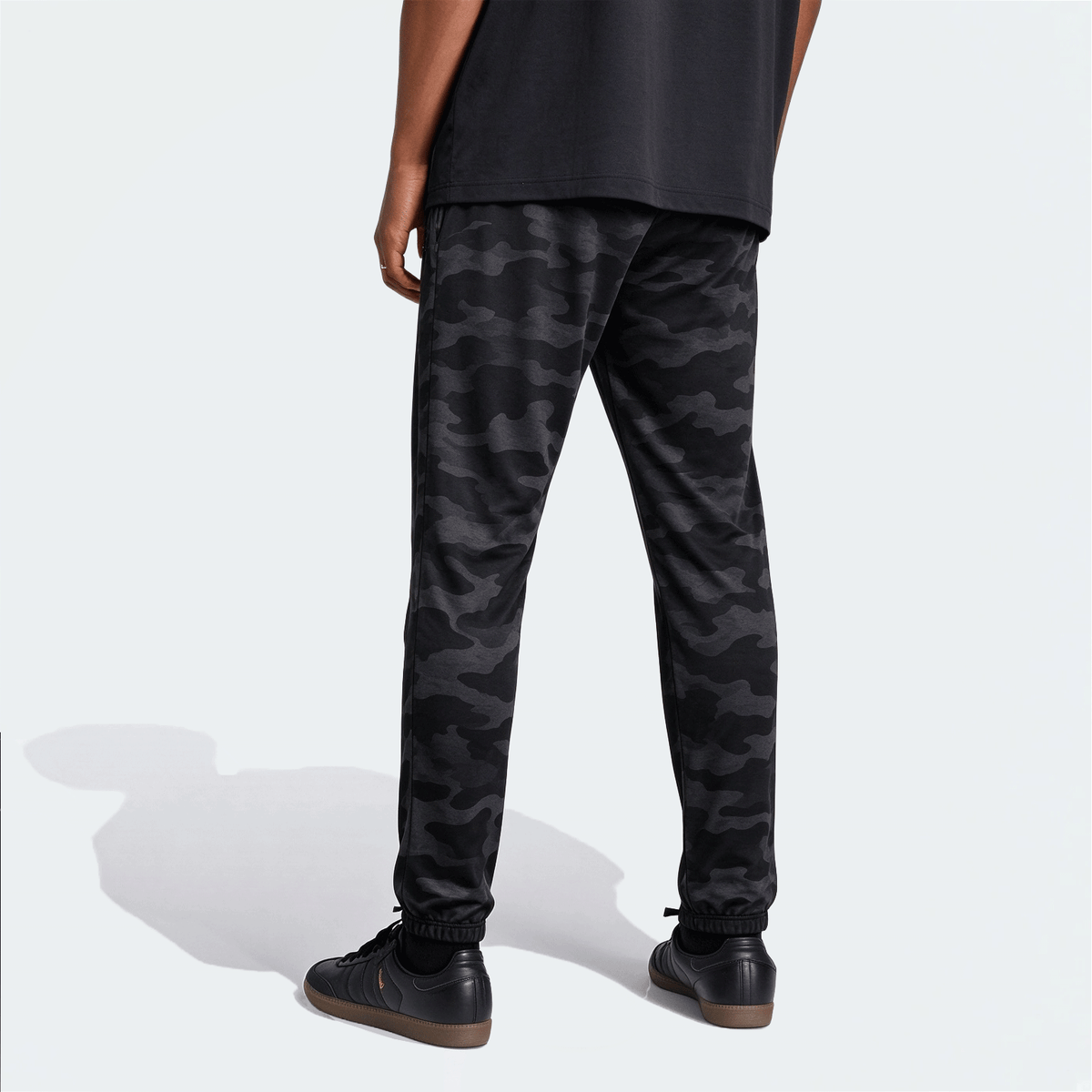 Men's Fashionable Elastic Camouflage Pants, Lightweight Breathable With Zipper Pockets, Suitable For Fitness, Jogging, Outdoor Activities In Spring And Autumn Sports