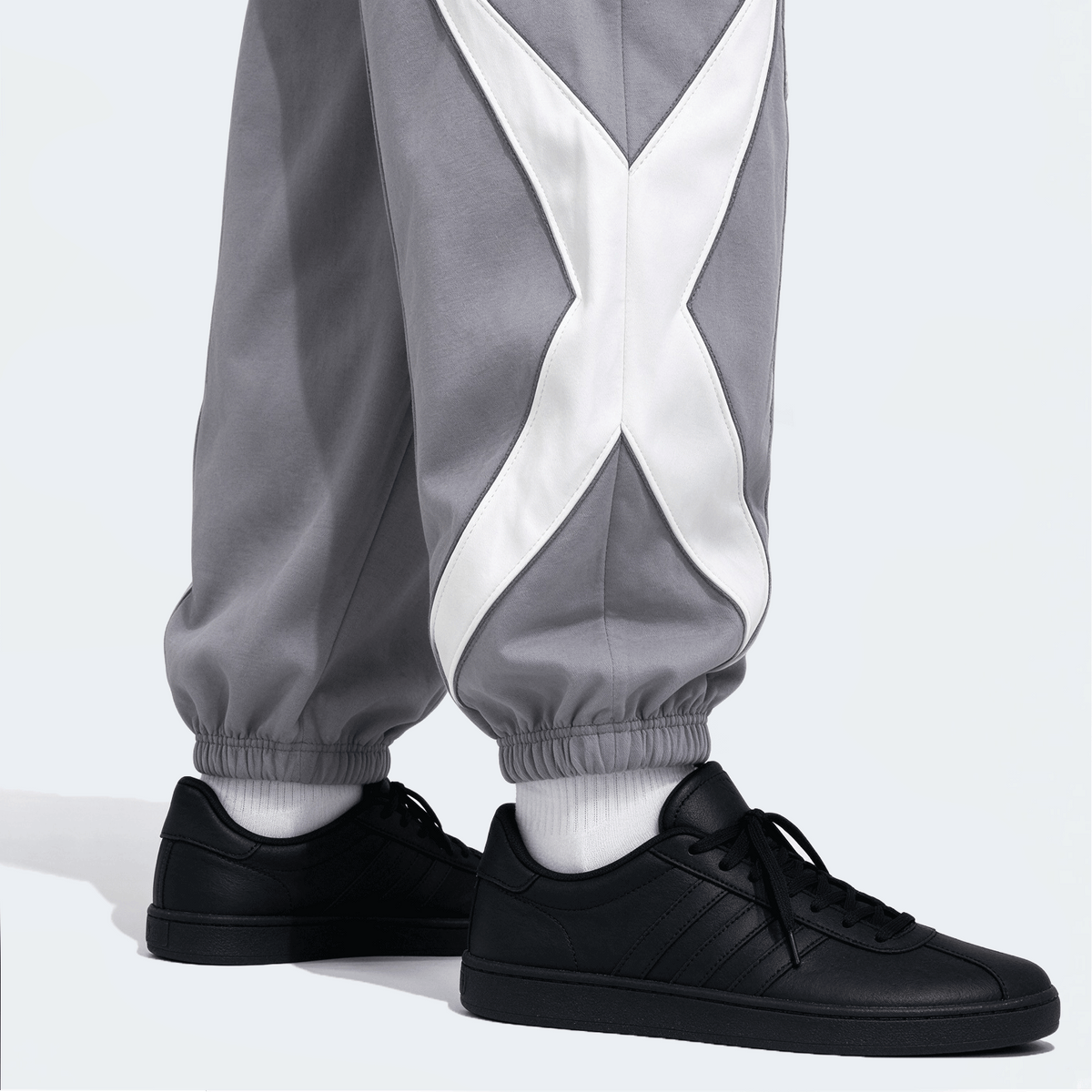 Men's Colorblock Drawstring Waist Casual Sweatpants, Sporty Leisure Jogger Pants, Suitable For Spring Autumn