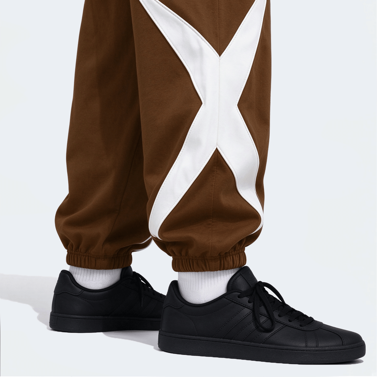 Men's Colorblock Drawstring Waist Casual Sweatpants, Sporty Leisure Jogger Pants, Suitable For Spring Autumn